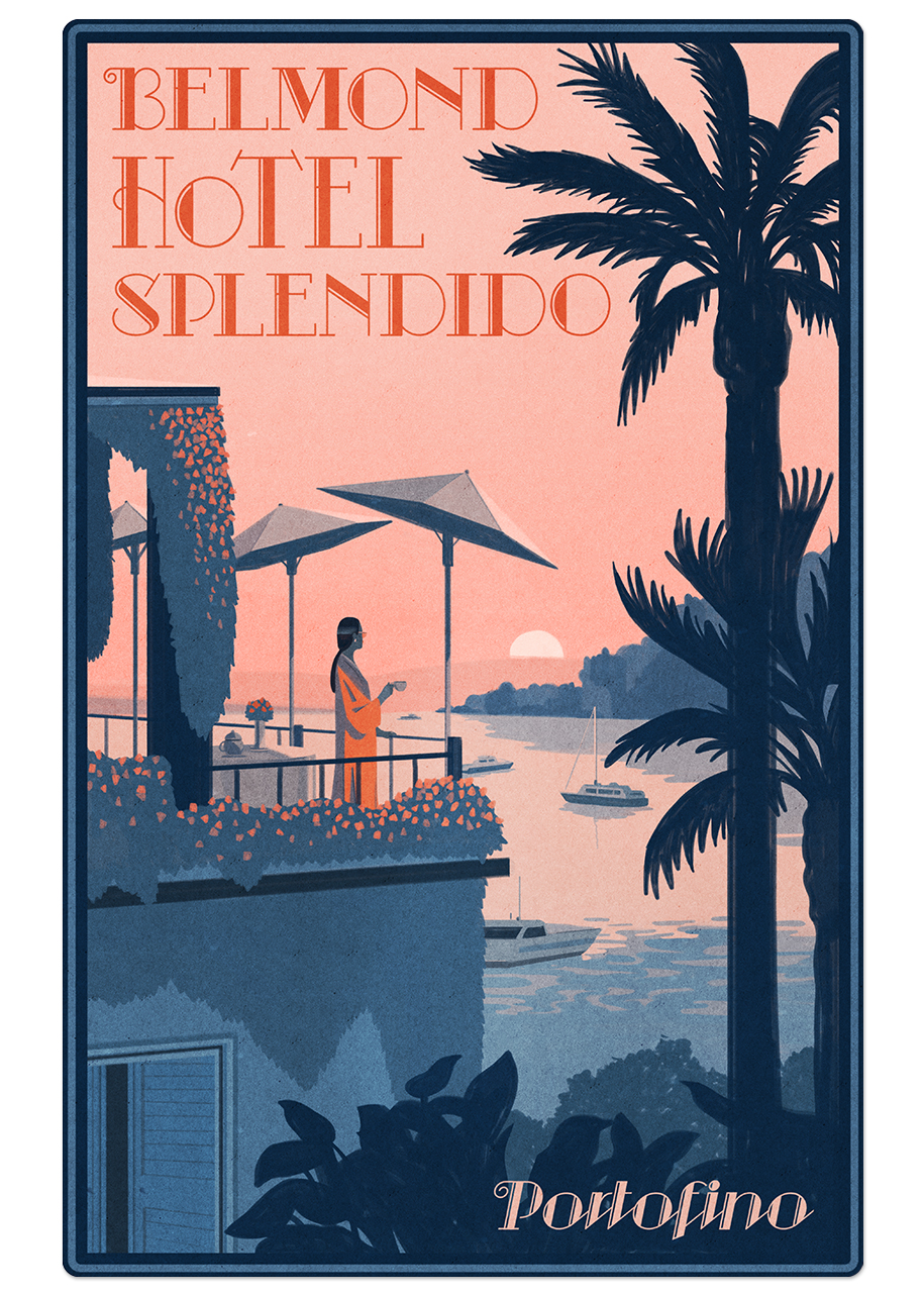 Belmond sticker Hotel Splendido Portofino