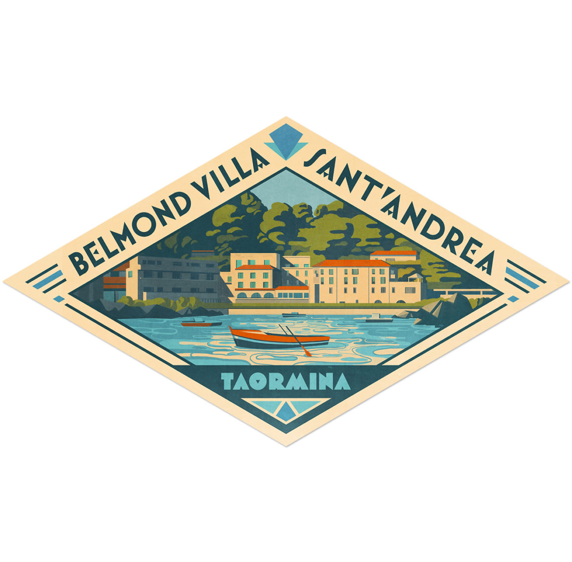 Belmond sticker Villa Sant'Andrea Taormina