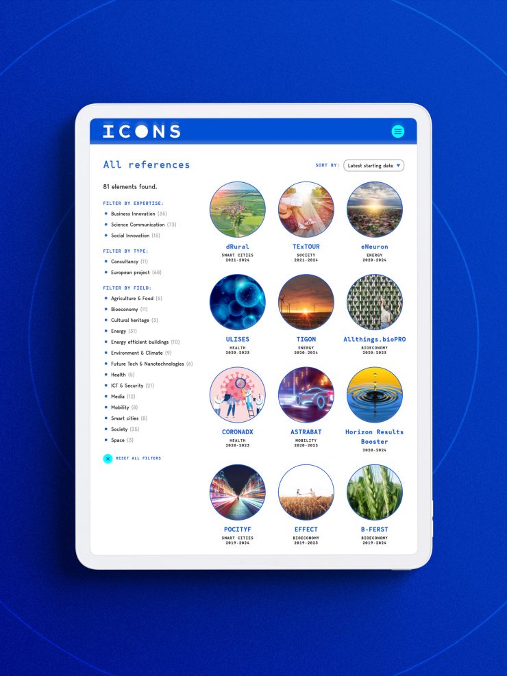 ICONS website
